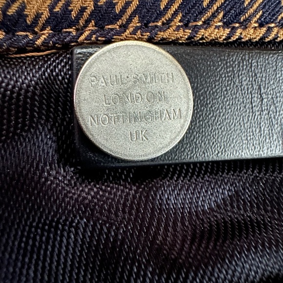 PAUL SMITH Prince Of Wales-Check Zip-Up Jacket, Brown. Academia. Classic, XL. - Picture 14 of 15